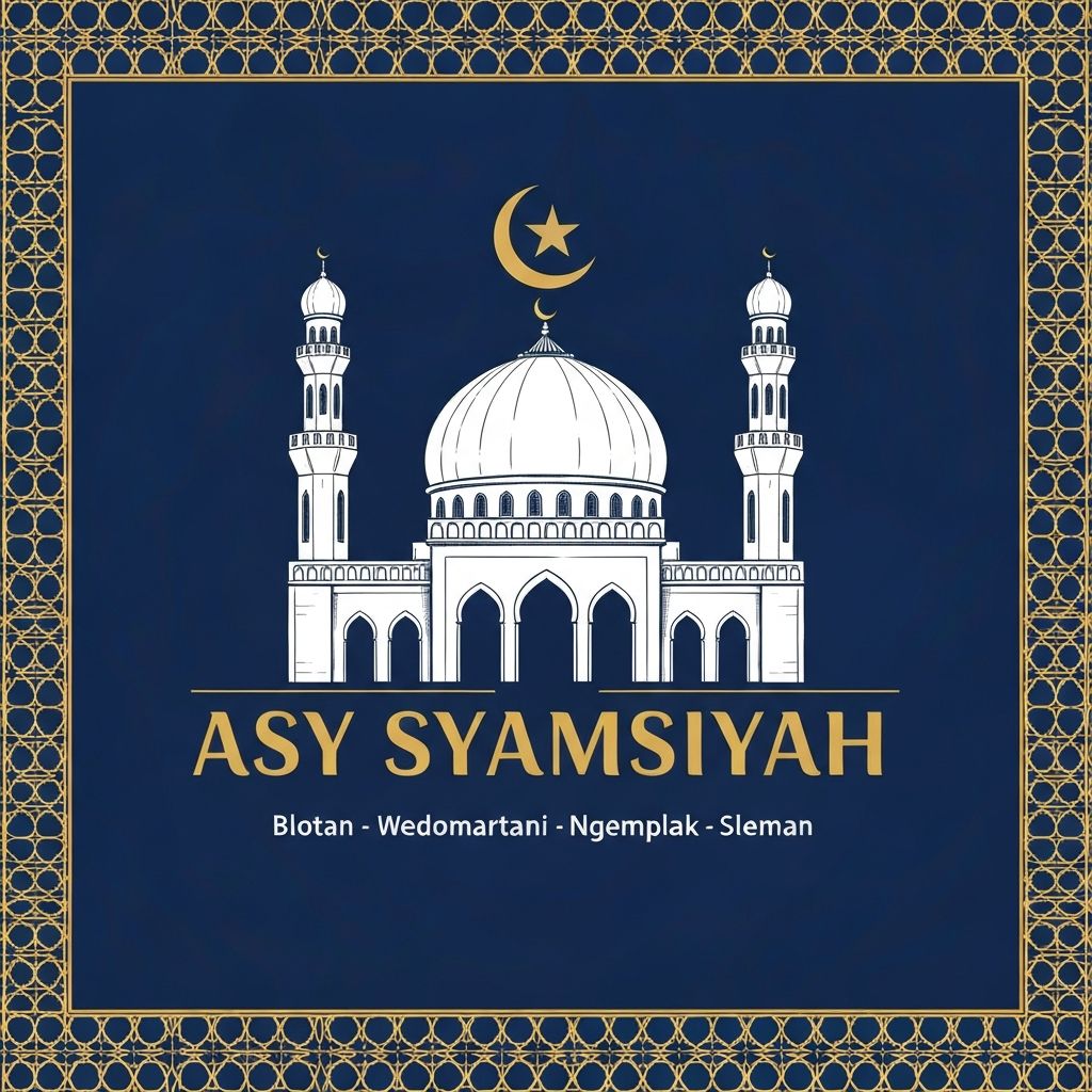 Logo Masjid Asy Syamsiyah